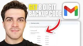 How to Get 8 Digit Backup Code for Gmail Account (2026 Guide)