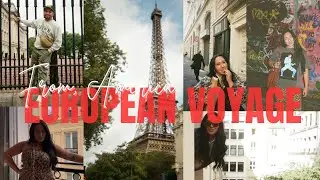 First trip to Europe from the U.S.: Paris & London Vlog