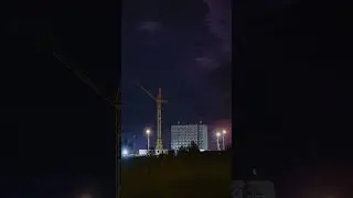 Ночная гроза в Каменске (июль 2023) 