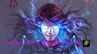 Path of Exile 3.20. Explosive arrow elementalist. Удобный, приятный простой билд.