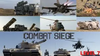 Combat Siege - Gameplay # 1 (defense level 7)