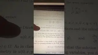 Solution to 2D Wave Equation on Square Domain #maths #partialdifferentialequation