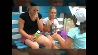 Наш с девочками мокрый челендж