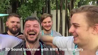 3D Sound Interview with AWS from Hungary