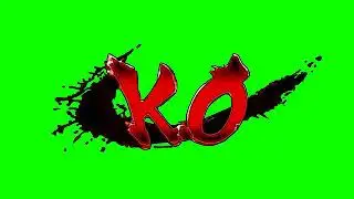 Street Fighter 'K.O' Meme Green Screen EXE [Chroma Key]