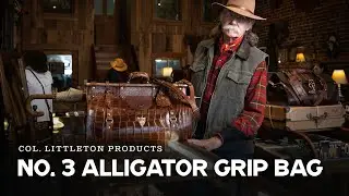 Heritage & Luxury Combined: The No. 3 Grip Bag in American Alligator