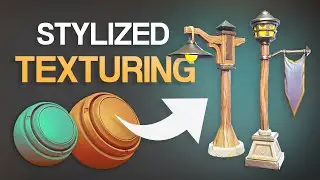 Stylized Texturing in Substance Painter / FOR BEGINNERS /