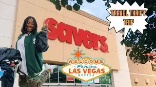 Las Vegas Thrift Trip| 1 Hour To Thrift| Thrift Travel Vlog| Giveaway Winner Announced!