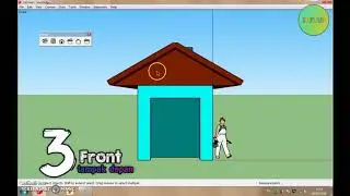 Tutorial Toolbar Views pada SketchUp