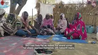 Caritas helps Sudanese #refugee women in #Chad