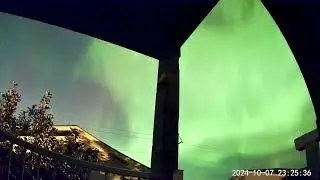 Northern Lights - Timelapse /  October 7, 2024