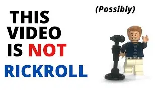 This video is not a rickroll - Lego stopmotion