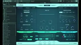 Form Experiment - Reaktor (NI) - VSTi Example Series #3