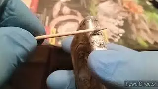 Распаковка нового клея из Китая.