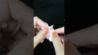 Вертикальный ажурный узор #3