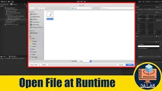 Open File at Runtime in Unity Using Native Standalone File Explorer