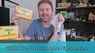 FEEL CLEAN AFTER YOU POOP - Caboo Tree Free Flushable Wipes Review
