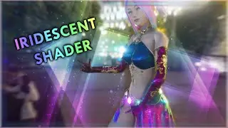 [Honey Select 2] Iridescent Shader MOD showcase