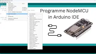 How to Setup and Program NodeMCU ESP8266