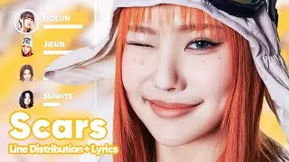 YOUNG POSSE - Scars (Line Distribution + Lyrics Karaoke) PATREON REQUESTED