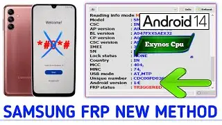 samsung a04s frp bypass android 14