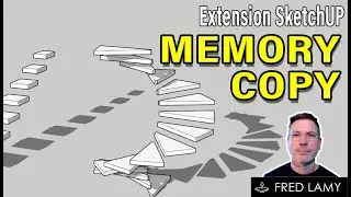 Extension MEMORY COPY pour SKETCHUP 🔥🔥🔥