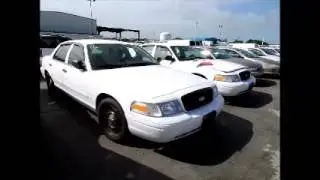 GovDeals: 1925/ 2008 Ford Crown Victoria Police Interceptor