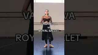 VAGANOVA VS ROYAL  BALLET 🌟 DIFFERENCES 