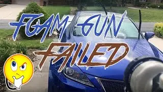 Foam Gun Failed | Team RPM