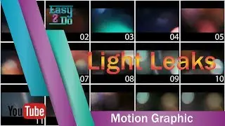 Light Leaks - Motion Graphic Template