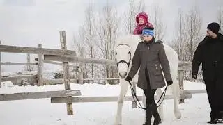 Зимняя смена 2020 - Поездка в конный клуб 