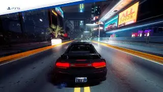 Cyberpunk 2077 — Official E3 2018 Max Graphics Gameplay With Nissan 240SX (S13)
