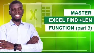 Microsoft Excel: Find  and length function part 3
