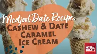 Cashew & Medjool Date Caramel Ice Cream