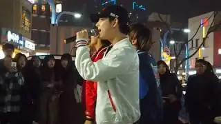 20170311 Hongdae - ACE Pre-Debut Last Busking  