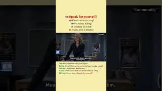 "Community" | Speak for yourself!