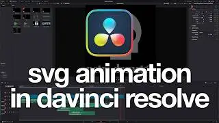SVG Animation in Davinci Resolve