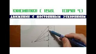 Lecture 8. Motion with Constant Acceleration. Kinematics │Theory, Part 3