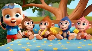 Five Little Monkeys - Baby songs - Nursery Rhymes & Kids Songs