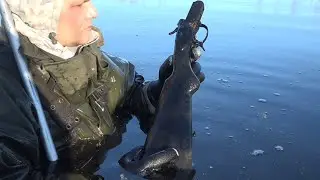 Криминальный сброс оружия прямо у дороги, раскопки по войне