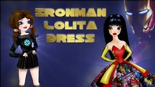 TUTORIAL - IronMan Lolita Dress (Doll Sized)