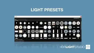 PRESETS | 3. HDR Light Studio: Light Presets
