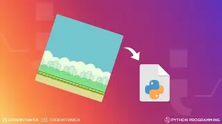 How To Import Your BackGround(Python Programming -- Turtle Graphics) - CodeWithNick