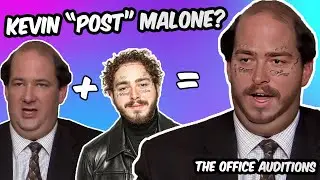 if post malone was in the office [deepfake]
