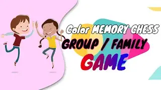 Color Memory Chess !! An Intelligent Game for Family and Kids.
