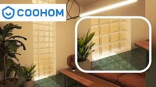 Glass Bricks in Coohom | Coohom Tutorial