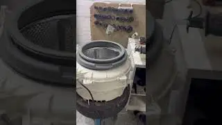 Замена подшипников в стиральной машинке , резка бака