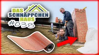 SCHORNSTEIN mit KAMINANSCHLUSSBAND kleben & dichten! | SCHNÄPPCHENHAUS 