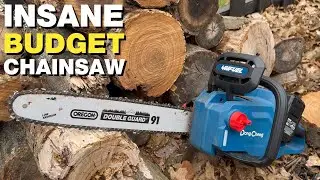 Amazon’s Dong Cheng Battery Chainsaw is Actually INSANE…