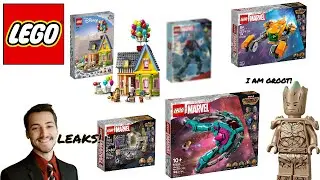 HUGE LEGO Leaks For 2023! Up House | Guardians | Bionicle? | Disney
